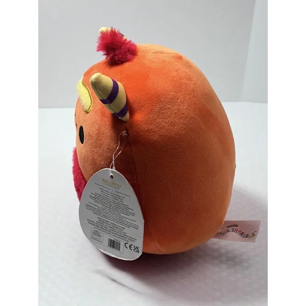Ernest The Monster Halloween 8” Plush Stuffed Kellytoy Squishmallow 2023 W/ Tags